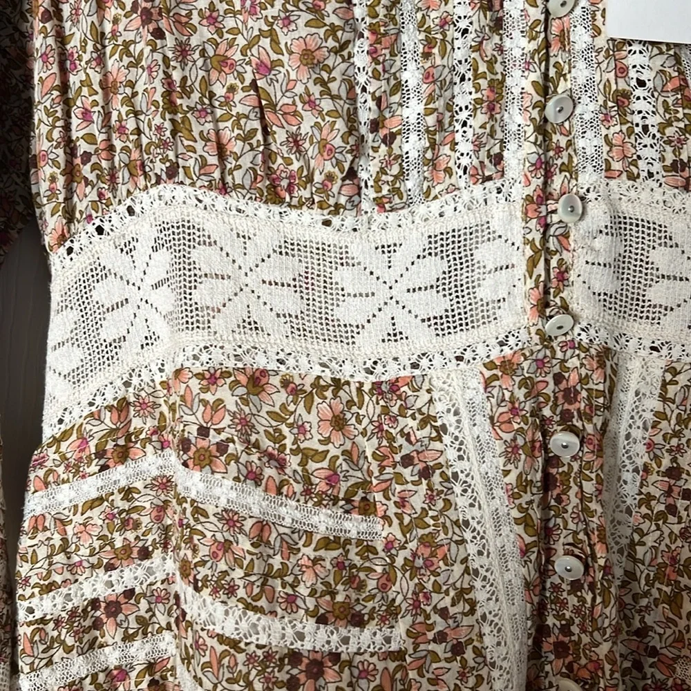 NWT Veronica Beard Addilyn Dress, Stone Multi, 16 - Picture 5 of 9